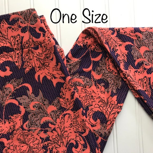 Lularoe XXS Black Tank outfit set OS leggings americana floral womens tween BNWT - Picture 2 of 5